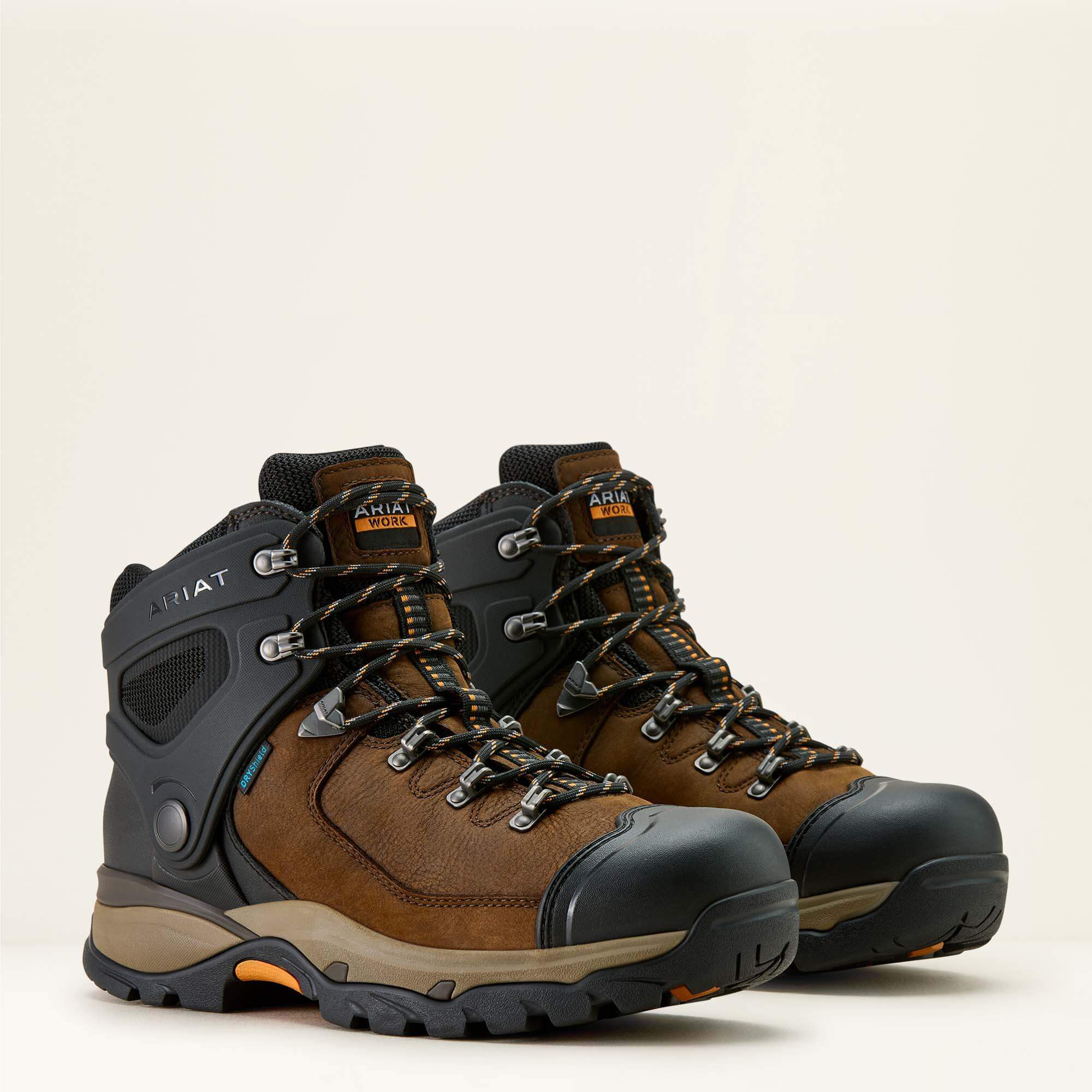 Endeavor 6" Waterproof Work Boot Men - RICH BROWN