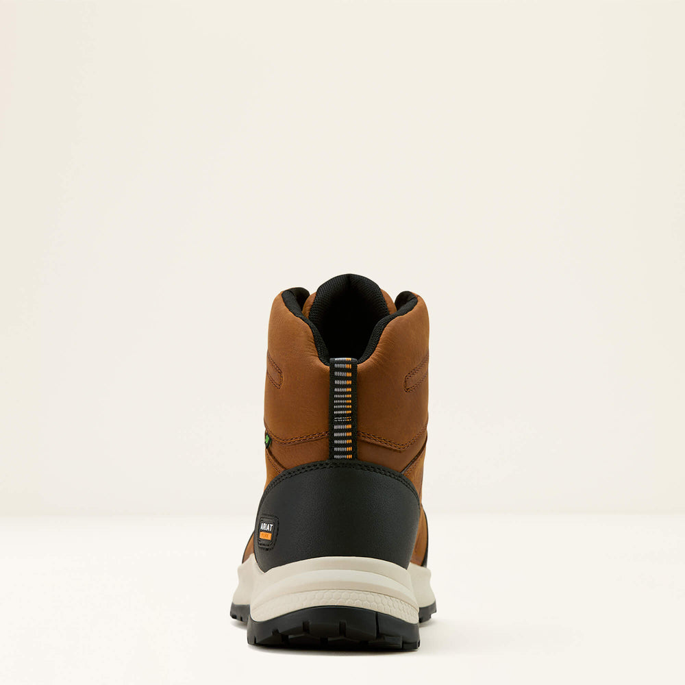 Outpace Shift 6" SD Waterproof Composite Toe Work Boot Men - NATURAL BROWN