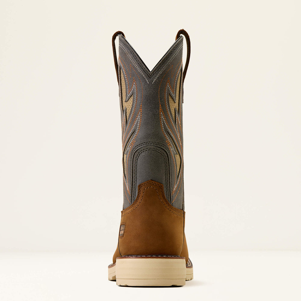 Activator VentTEK Steel Toe Work Boot Men - ALAMO BROWN/STONE GREY