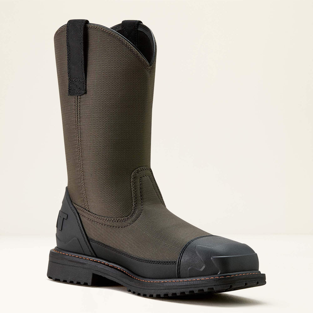 RigTEK Wildcat Pull-On CSA Waterproof Wide Square Toe Composite Toe Work Boot Men - FORGED IRON