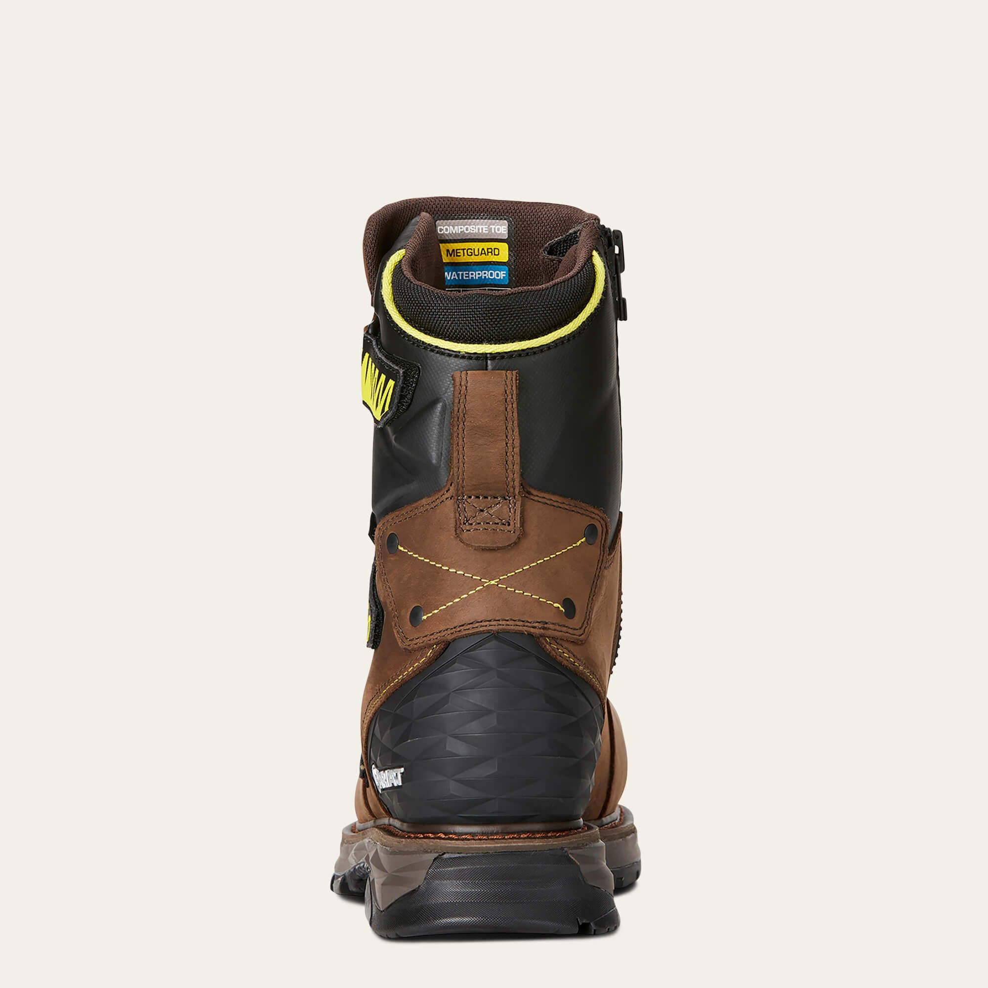 Catalyst VX 8" MetGuard Waterproof MetGuard Composite Toe Work Boot Men - OILY DISTRESSED BROWN