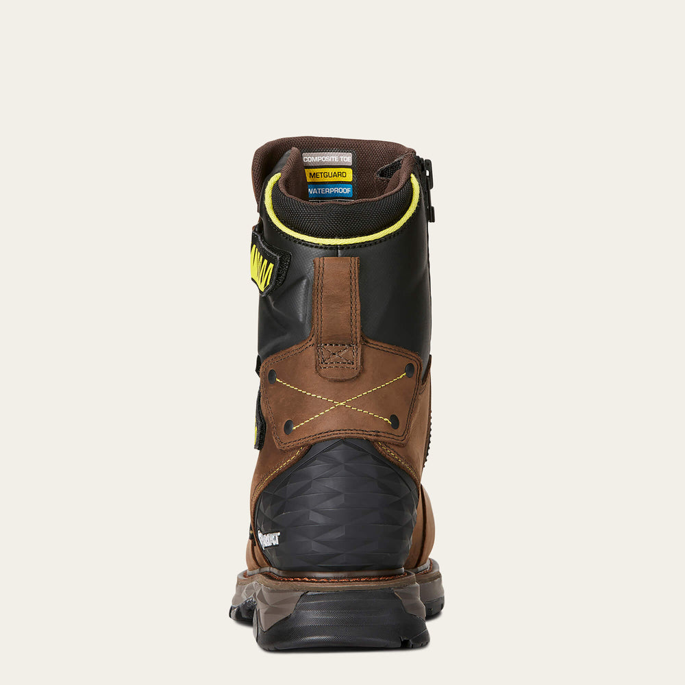 Catalyst VX 8" MetGuard Waterproof MetGuard Composite Toe Work Boot Men - OILY DISTRESSED BROWN