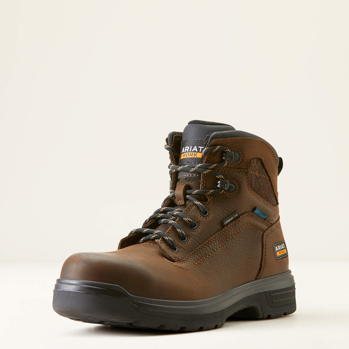 Turbo 6" Waterproof Carbon Toe Work Boot Men - RICH BROWN