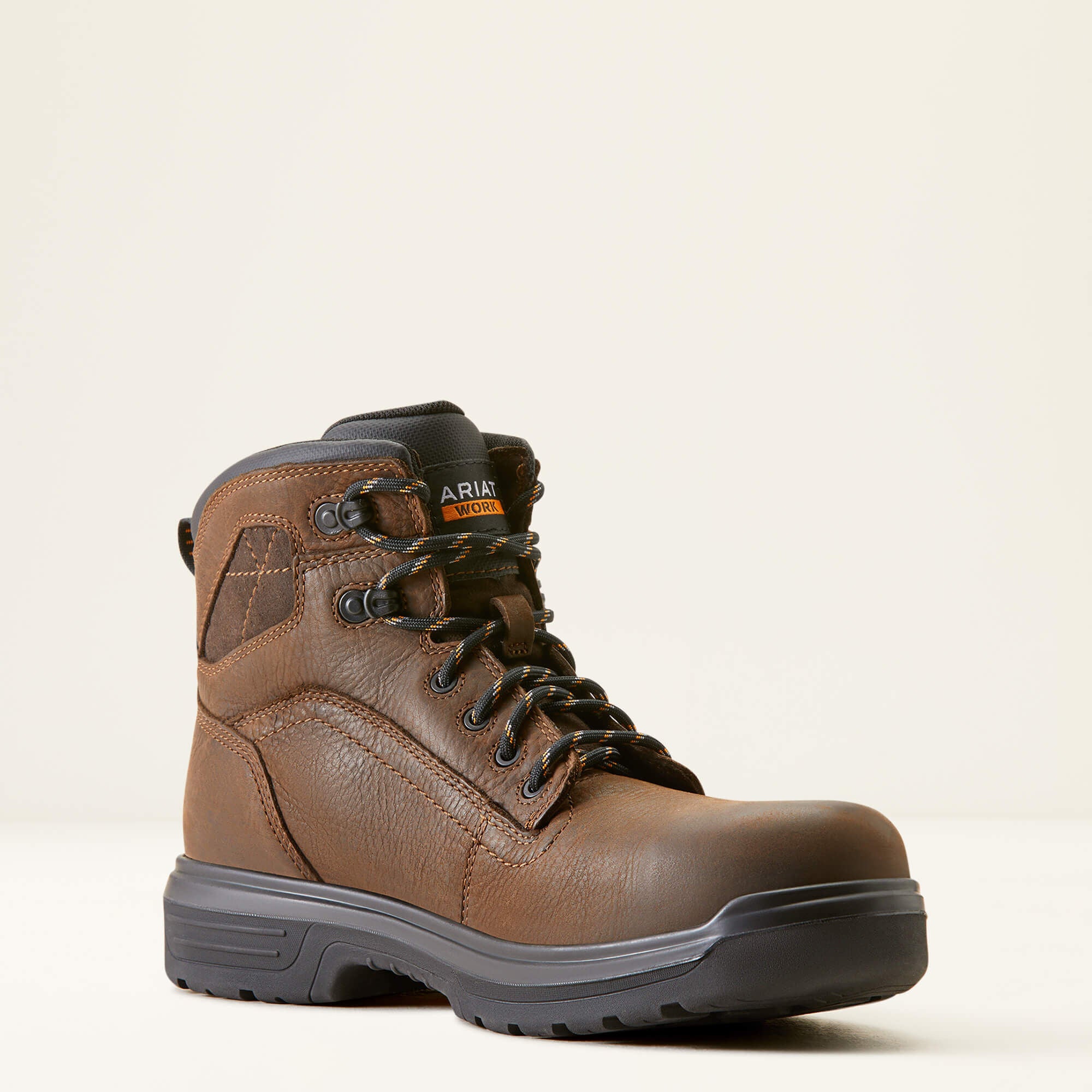 Turbo 6" Waterproof Carbon Toe Work Boot Men - RICH BROWN