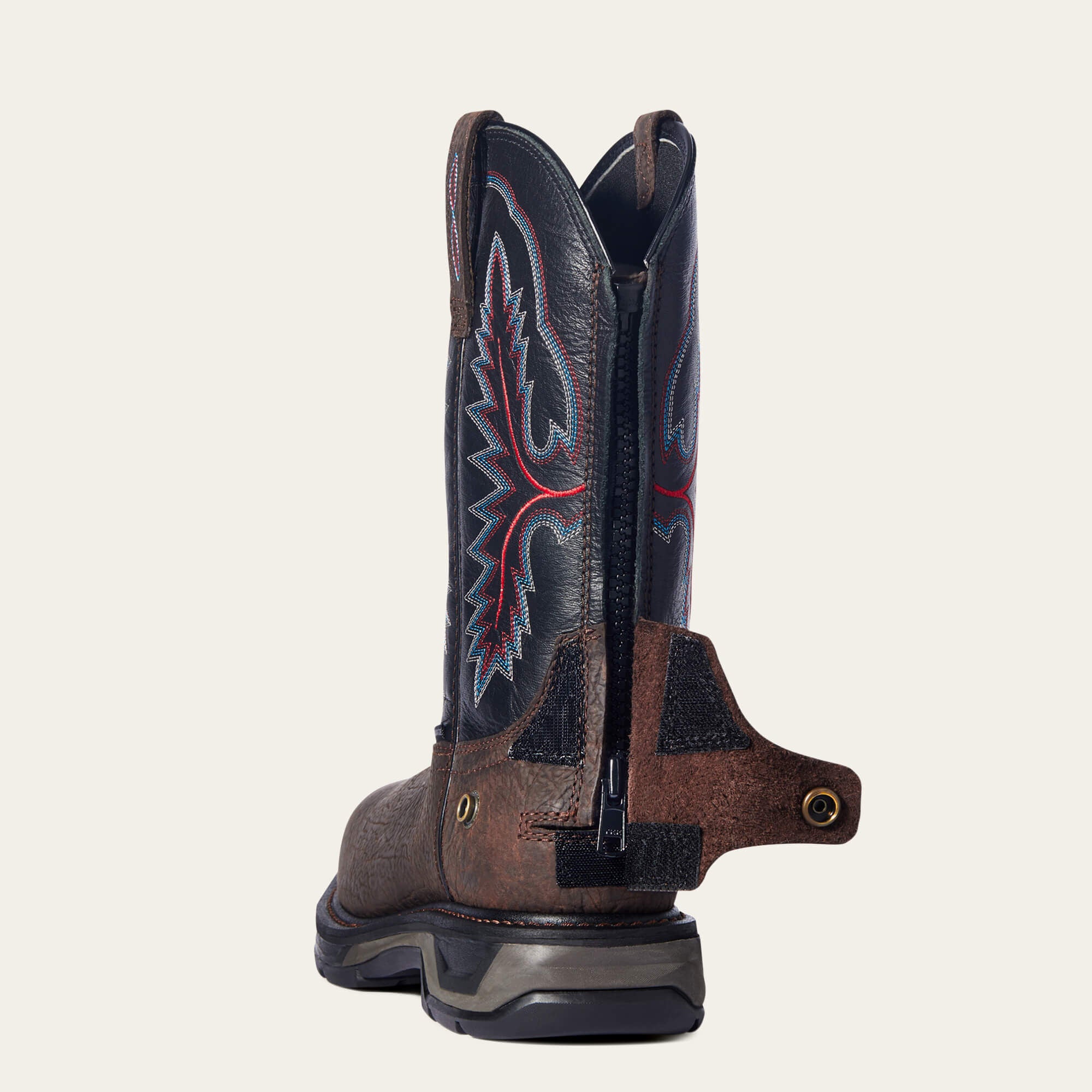 WorkHog XT EZ Zip Carbon Toe Work Boot Men - BRUIN BROWN