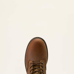 Logger Shock Shield Waterproof Insulated Composite Toe Work Boot Men - COPPER BROWN