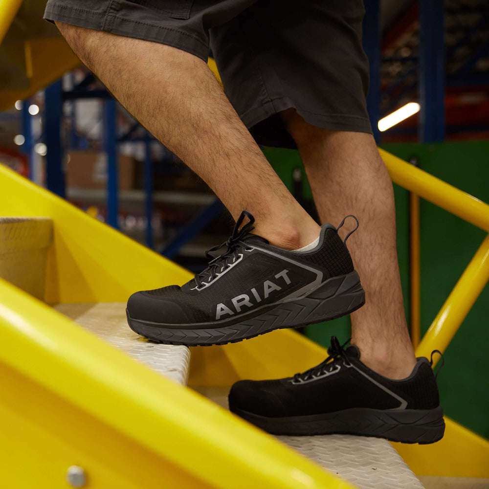 Outpace™ Composite Toe Safety Shoe Men - BLACK