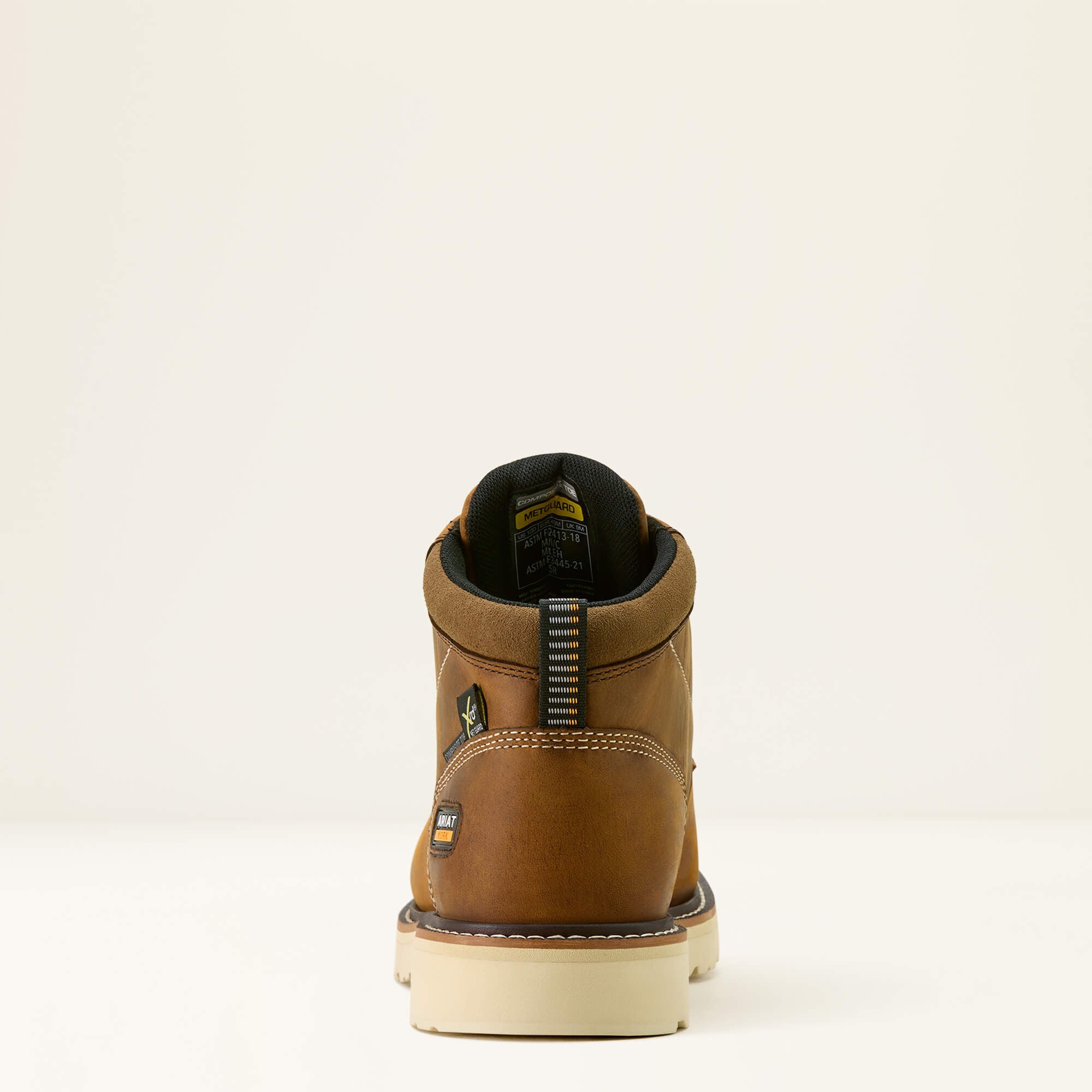 Rebar Lift Chukka MetGuard Composite Toe Work Boot Men - DISTRESSED BROWN