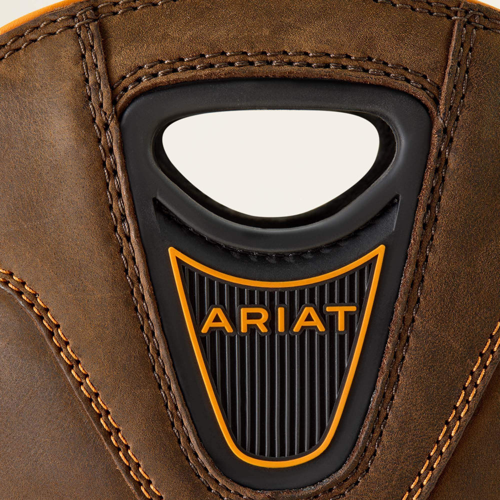 Longview Shock Shield MetGuard Waterproof Composite Toe Work Boot Men - OILY DISTRESSED BROWN