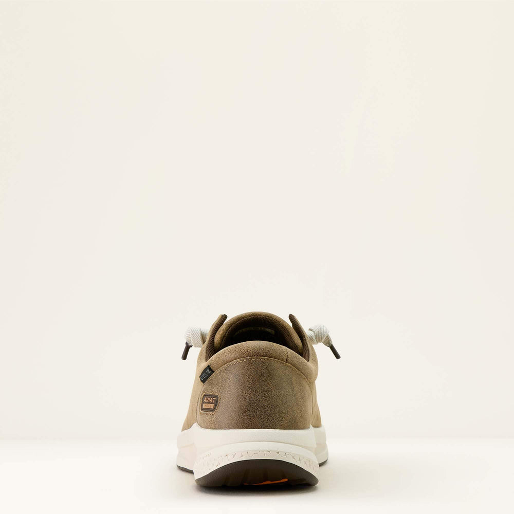 Buckeye Steel Toe Work Shoe Men - BROWN BOMBER