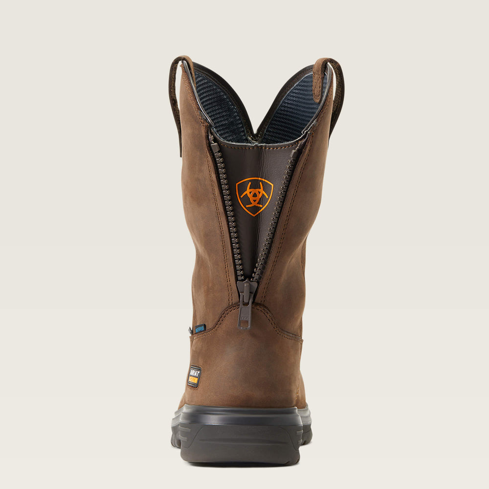 Turbo Moc Toe Waterproof Carbon Toe Work Boot Men - MOCHA