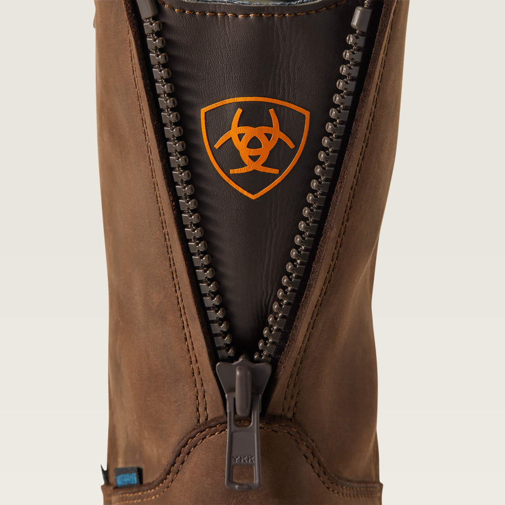 Turbo Moc Toe Waterproof Carbon Toe Work Boot Men - MOCHA