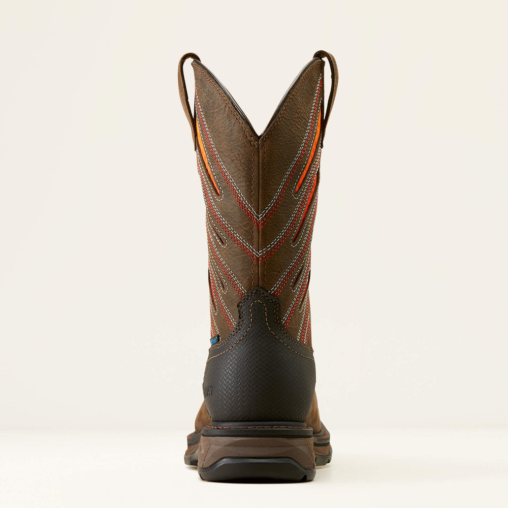 WorkHog XT VentTEK Waterproof Work Boot Men - IRON COFFEE/SUNSET