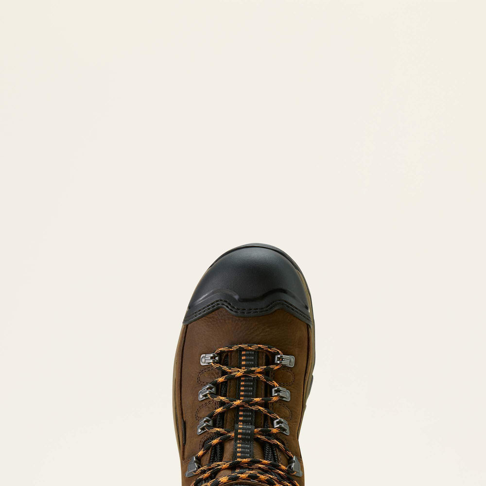 Endeavor 6" Waterproof Carbon Toe Work Boot Men - RICH BROWN