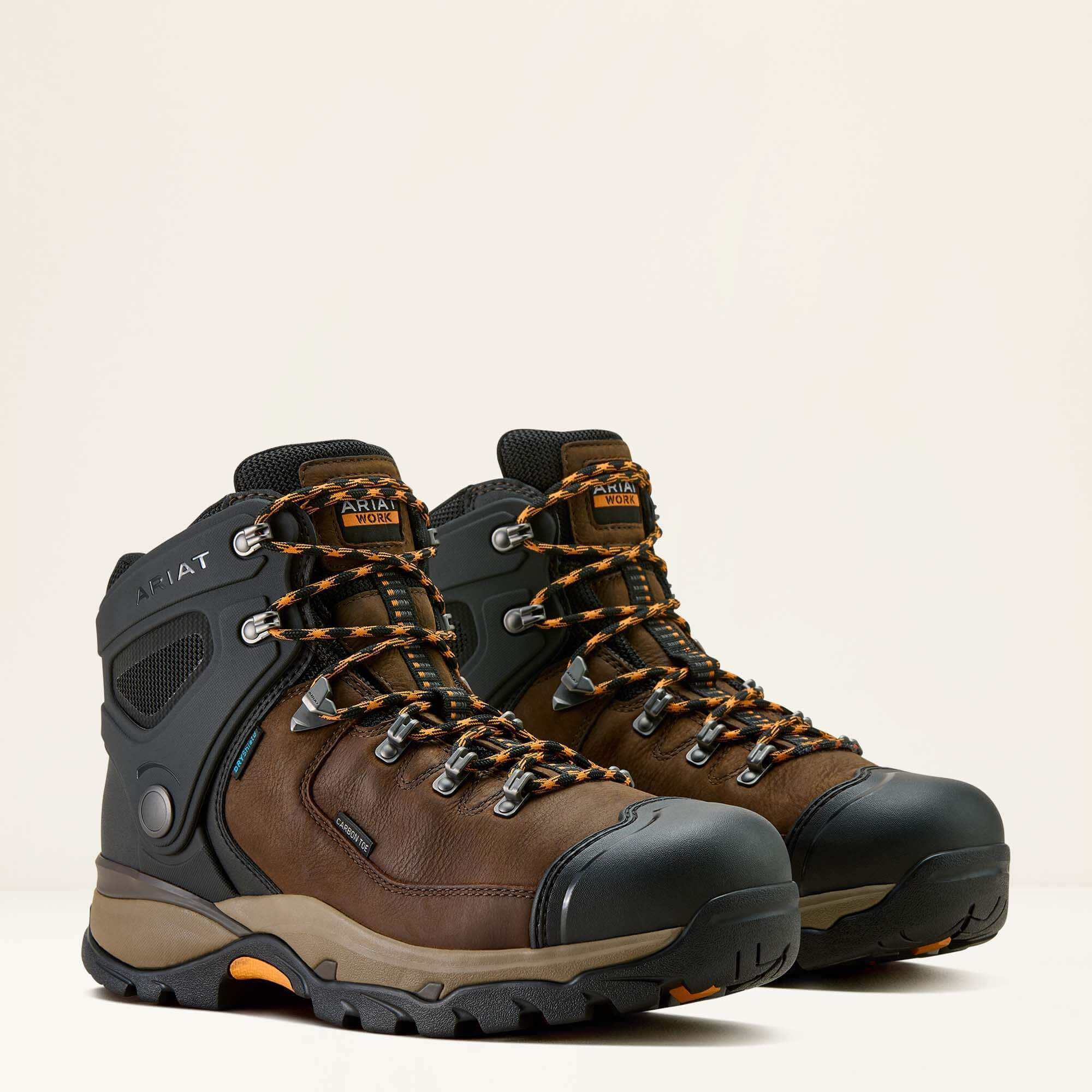 Endeavor 6" Waterproof Carbon Toe Work Boot Men - RICH BROWN