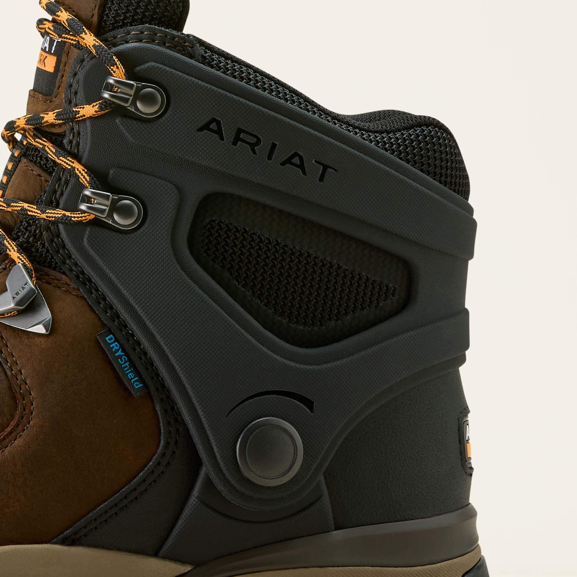 Endeavor 6" Waterproof Carbon Toe Work Boot Men - RICH BROWN