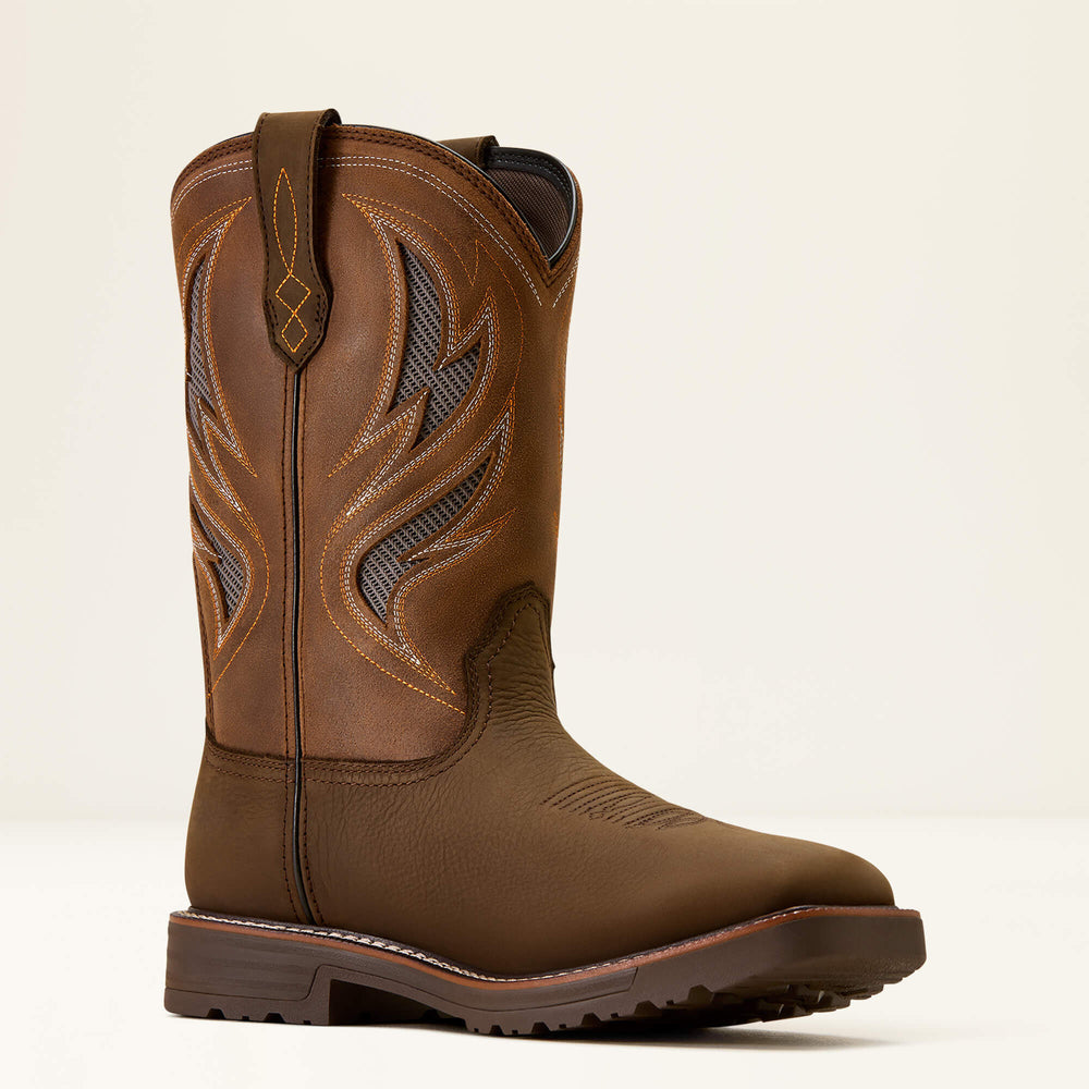 Activator VentTEK Waterproof Work Boot Men - DARK BROWN/WICKER