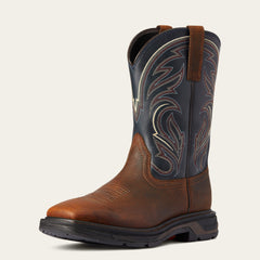 WorkHog XT Cottonwood Work Boot Men - BROWN OILED ROWDY