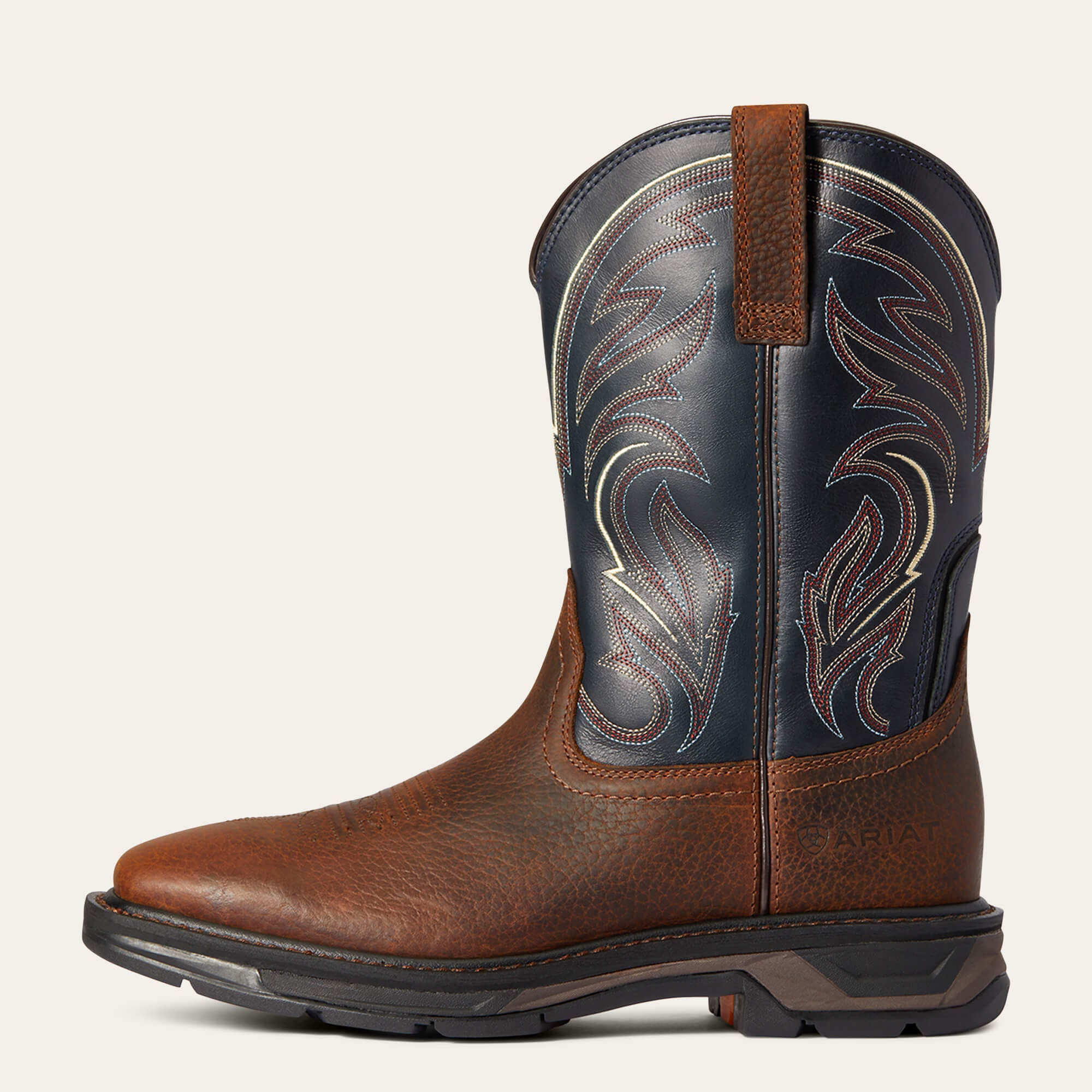 WorkHog XT Cottonwood Work Boot Men - BROWN OILED ROWDY
