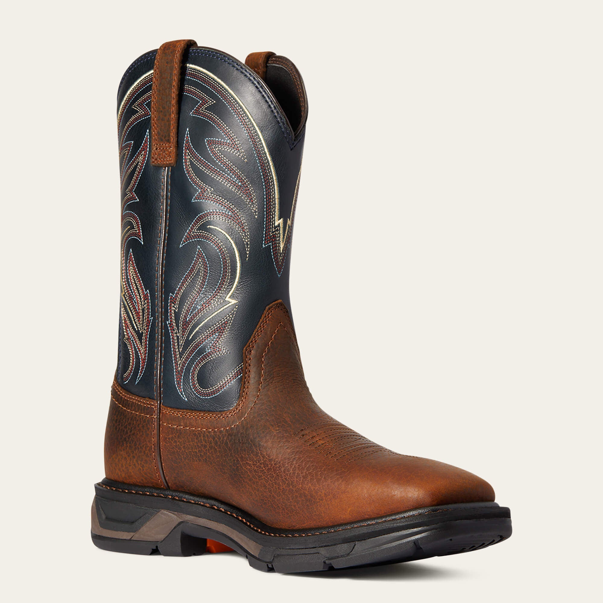 WorkHog XT Cottonwood Work Boot Men - BROWN OILED ROWDY