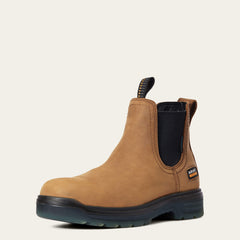 Turbo Chelsea Waterproof Work Boot Men - AGED BARK