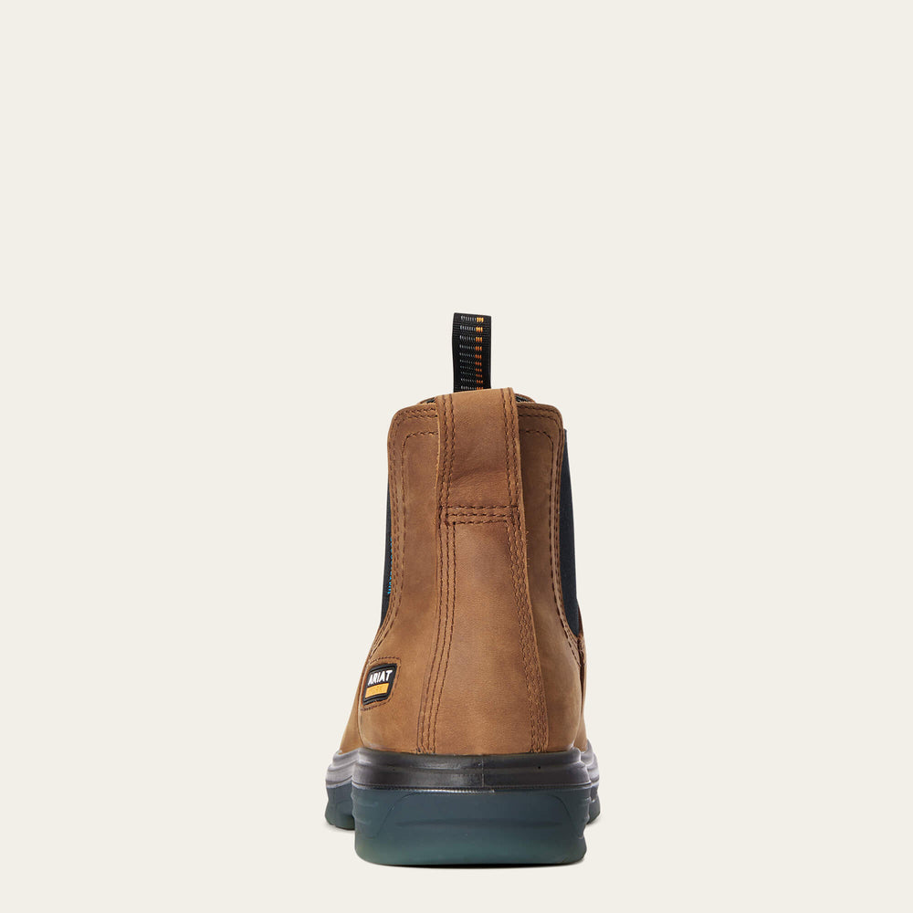 Turbo Chelsea Waterproof Work Boot Men - AGED BARK