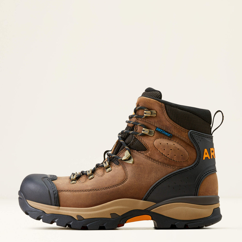Endeavor 6" Waterproof Work Boot Men - DUSTED BROWN