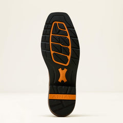 Ironside Square Toe Steel Toe Work Boot Men - DARK EARTH/BRICK