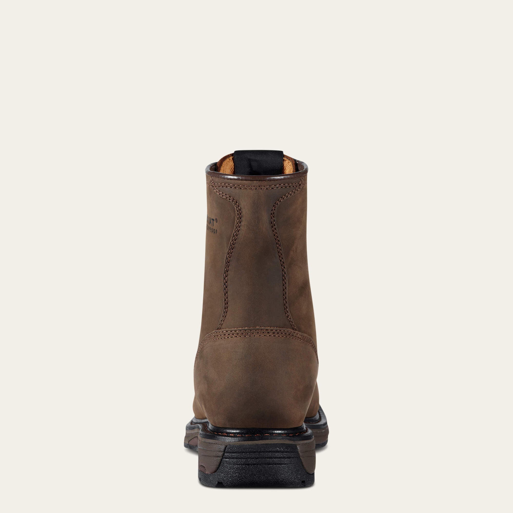 WorkHog 8" Waterproof Work Boot Men - OILY DISTRESSED BROWN