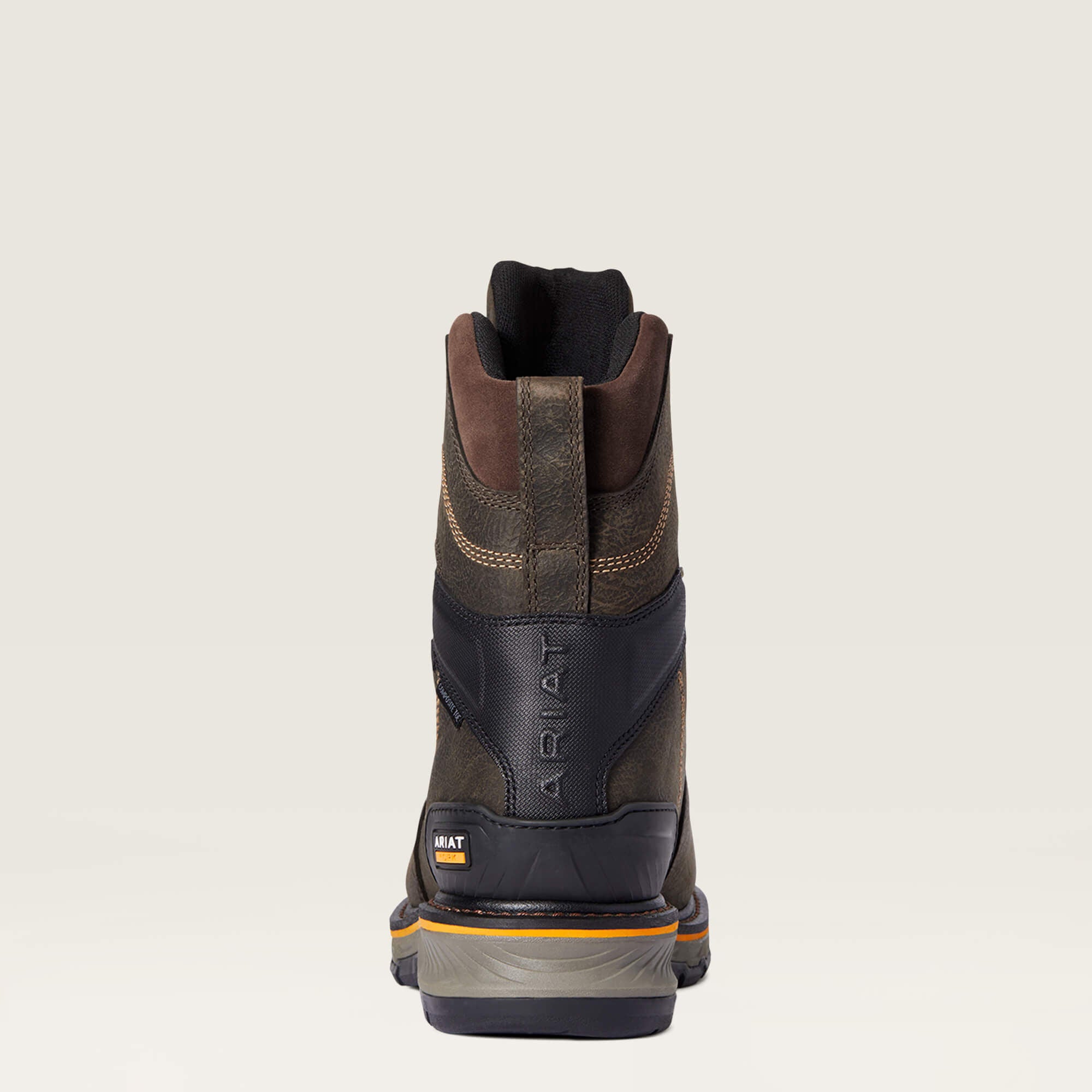 Stump Jumper 8" CSA Glacier Grip Waterproof 600g Composite Toe Work Boot Men - IRON COFFEE