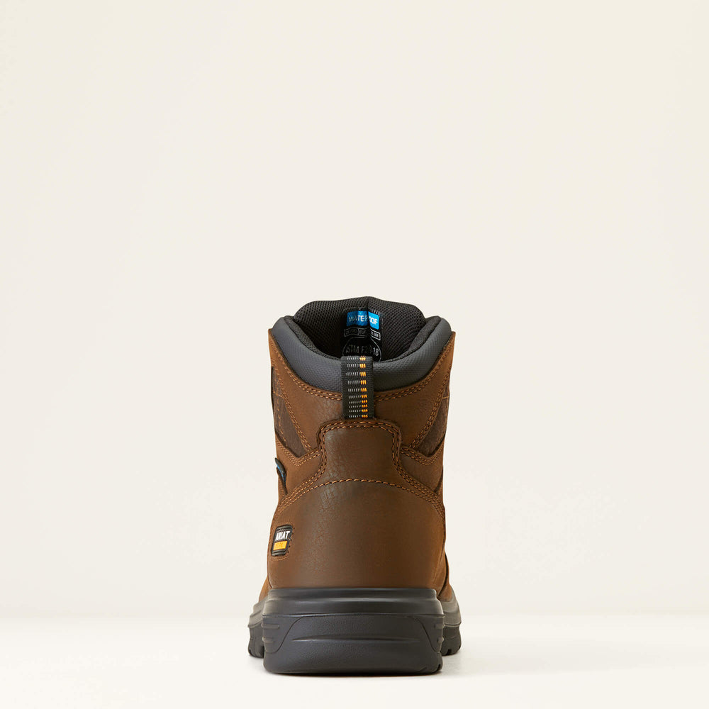 Turbo 6" Waterproof Work Boot Men - RICH BROWN