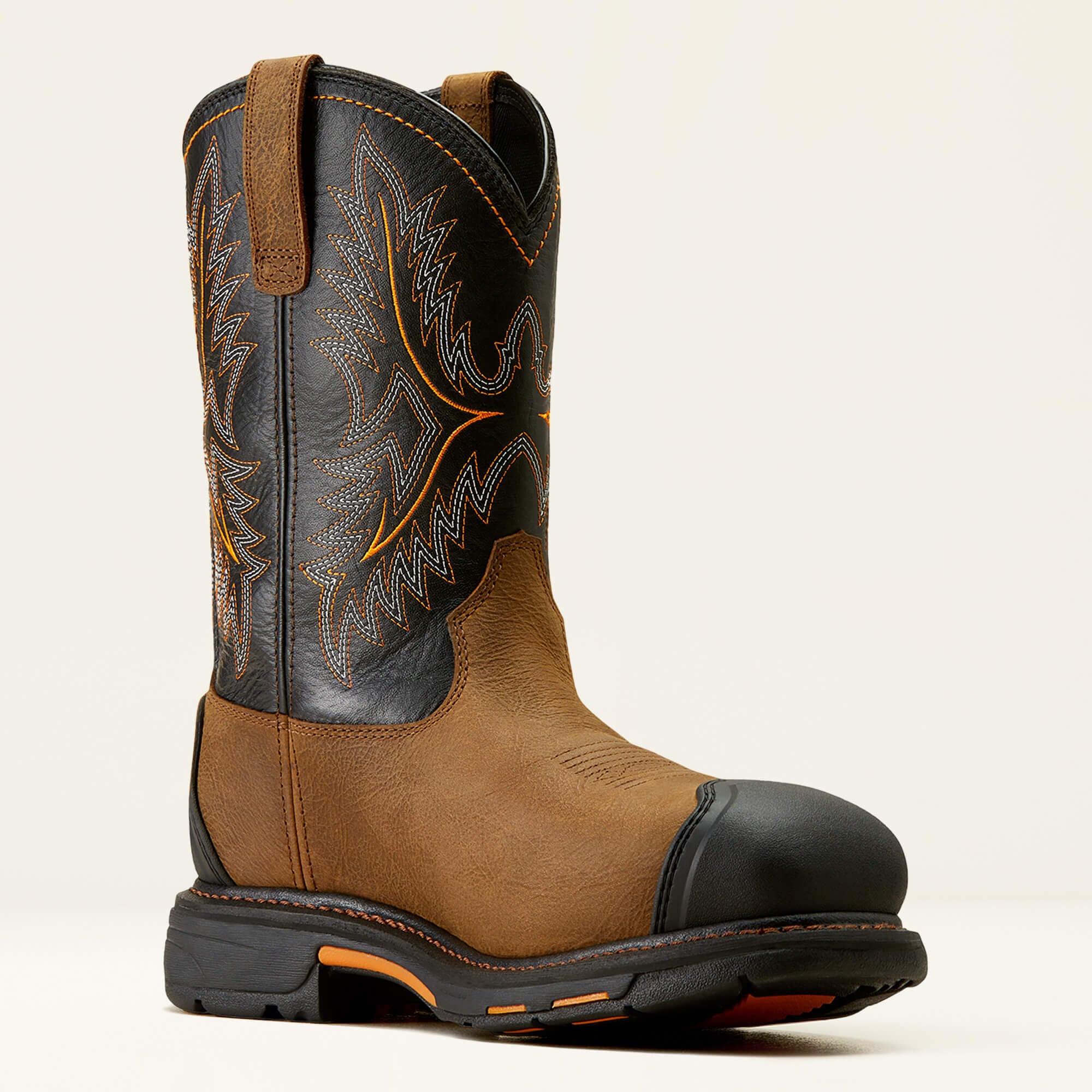 WorkHog CSA XTR Waterproof Composite Toe Work Boot Men - RYE BROWN/BLACK