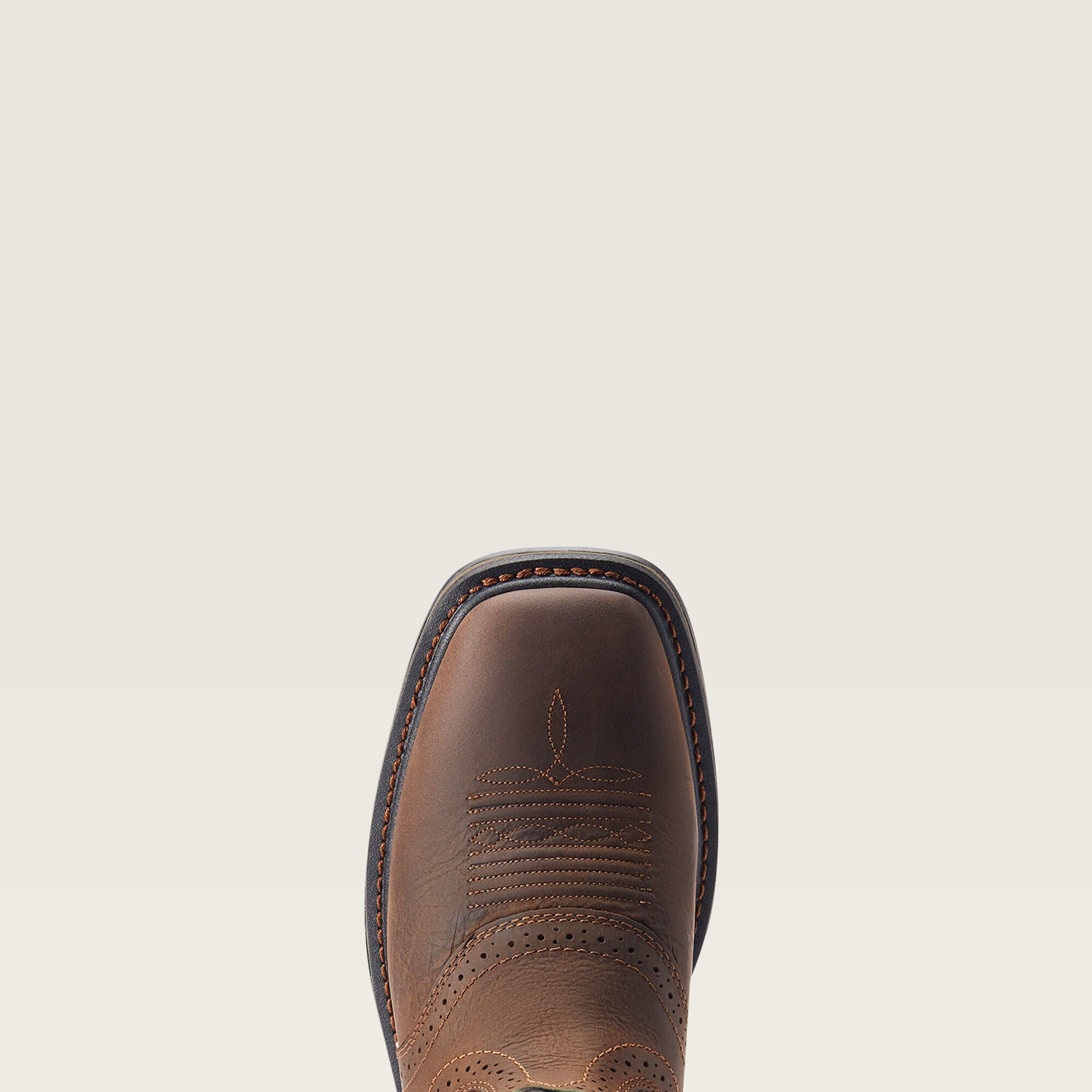 Sierra Shock Shield Work Boot Men - DARK BROWN