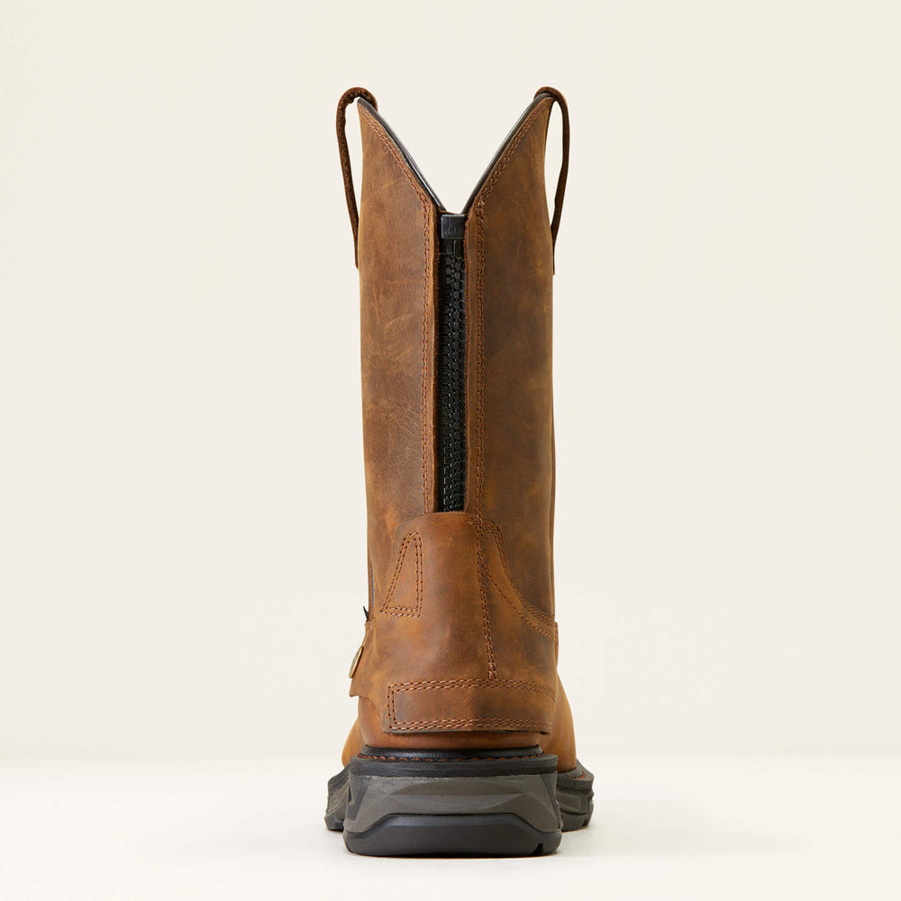 WorkHog XT Patriot EZ Zip Carbon Toe Work Boot Men - DISTRESSED BROWN