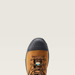 Turbo Outlaw 8" CSA MetGuard Waterproof Carbon Toe Work Boot Men - BARLEY BROWN