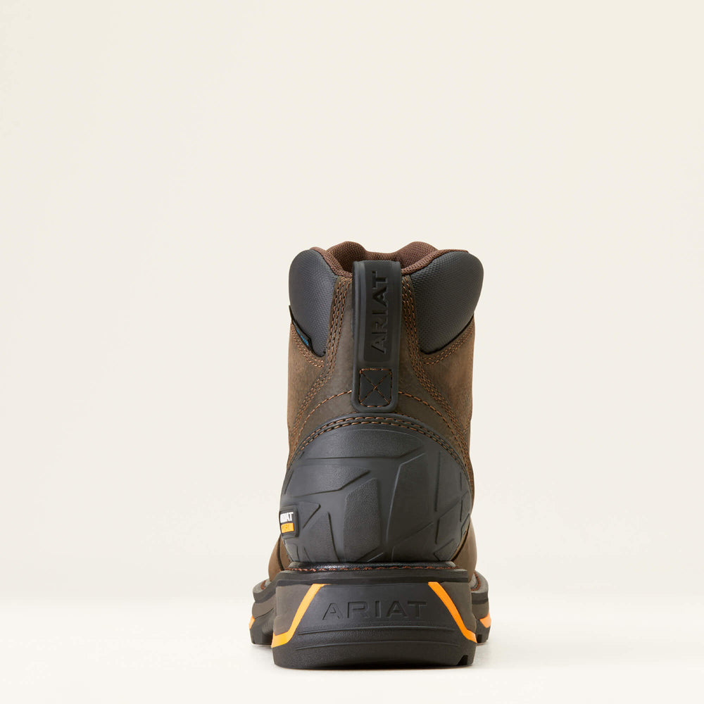 Big Rig 6" Waterproof Composite Toe Work Boot Men - IRON COFFEE