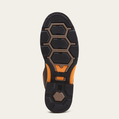 OverDrive XTR Waterproof Composite Toe Work Boot Men - BROWN WOVEN