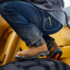 WorkHog XT Waterproof Carbon Toe Work Boot Men - TUMBLED BARK