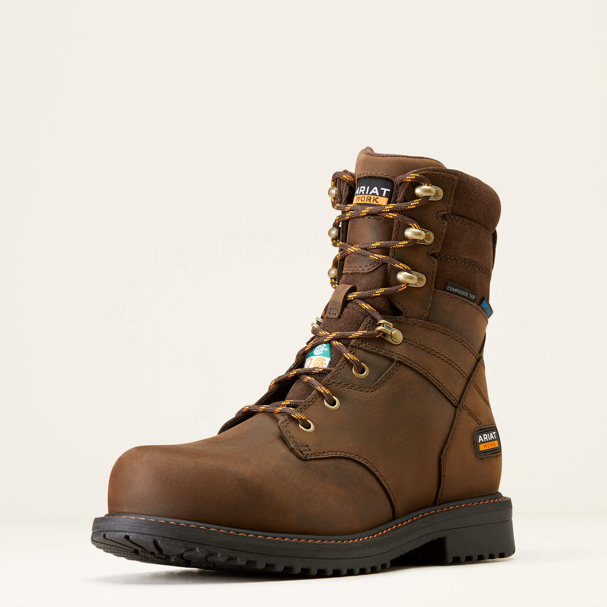 RigTEK 8" CSA Waterproof Composite Toe Work Boot Men - OILY DISTRESSED BROWN/OILY DISTRESSED BR