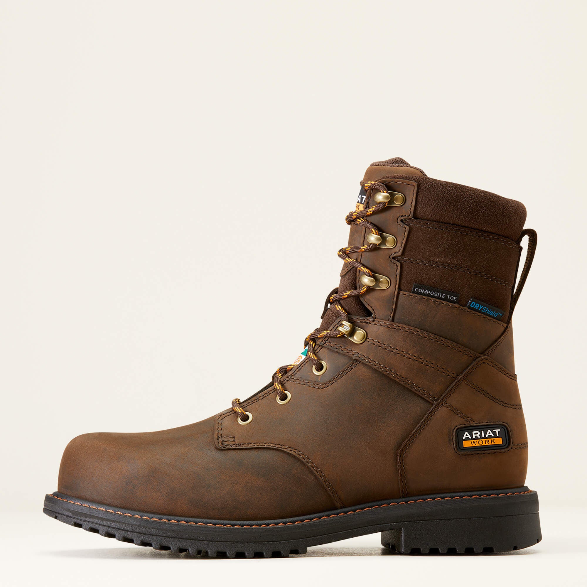 RigTEK 8" CSA Waterproof Composite Toe Work Boot Men - OILY DISTRESSED BROWN/OILY DISTRESSED BR