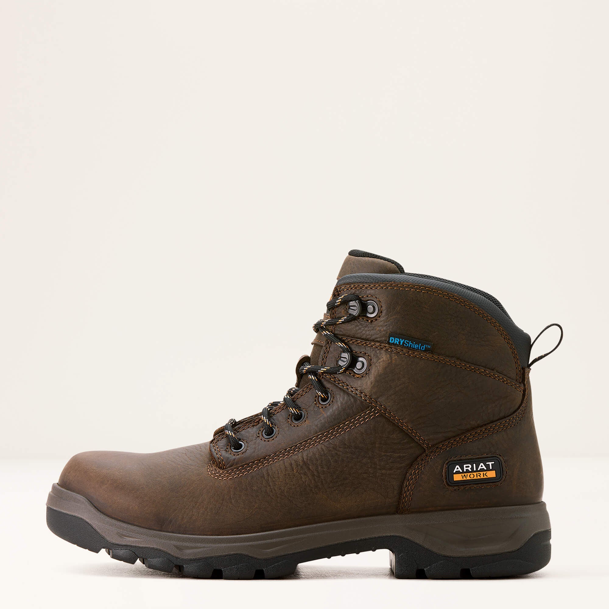 Turbo Duratread 6" Waterproof Work Boot Men - DARK BROWN