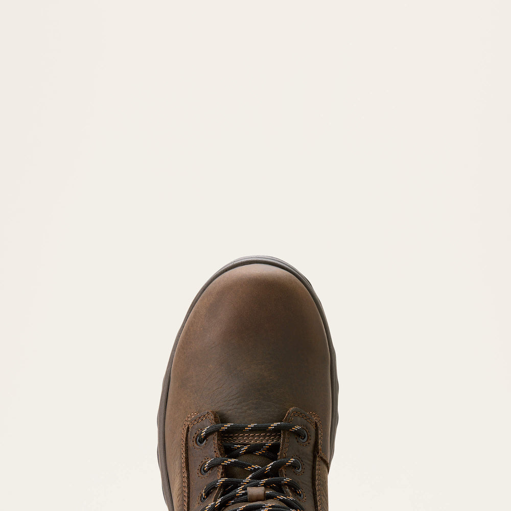 Turbo Duratread 6" Waterproof Work Boot Men - DARK BROWN