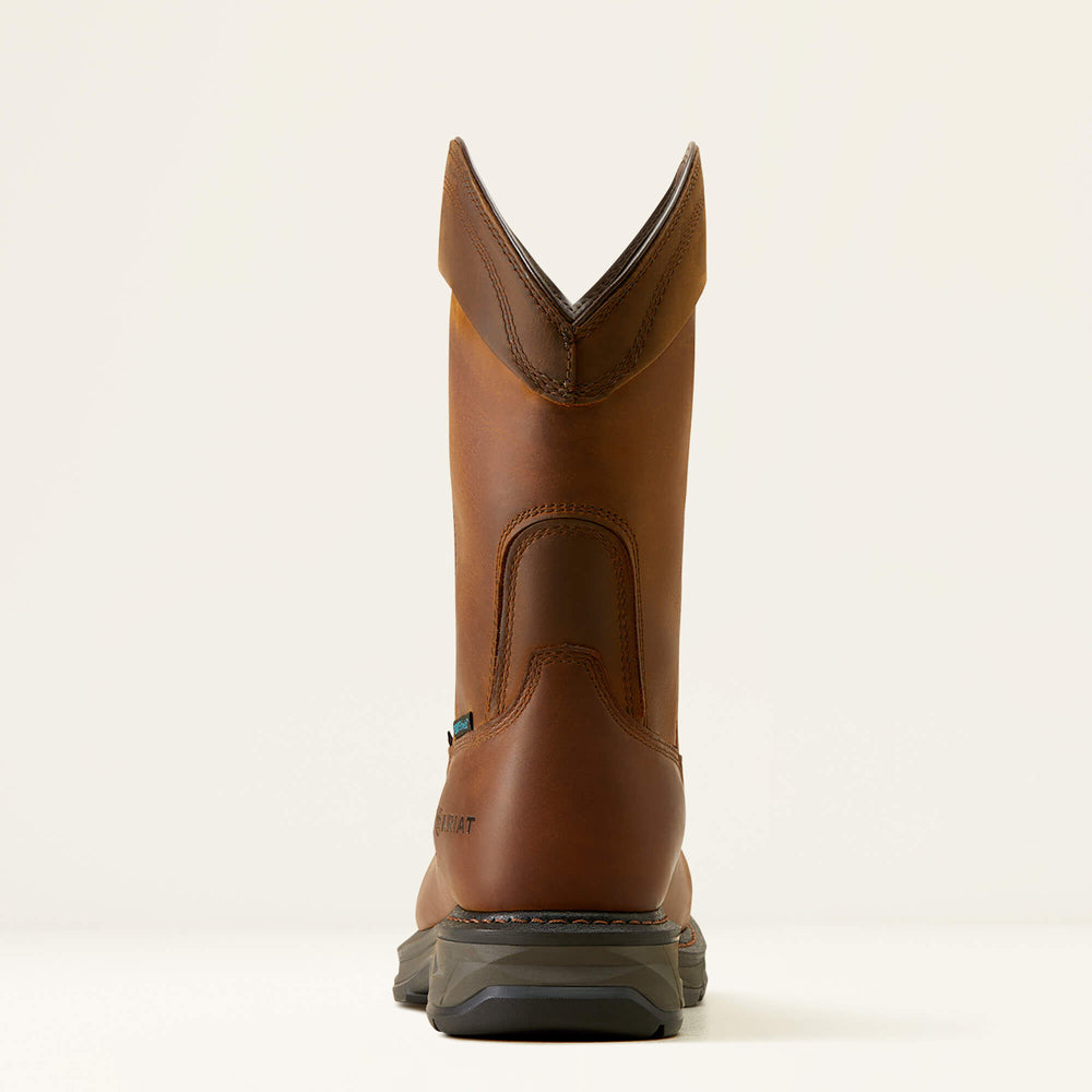 WorkHog XT Wellington Waterproof Carbon Toe Work Boot Men - DISTRESSED BROWN