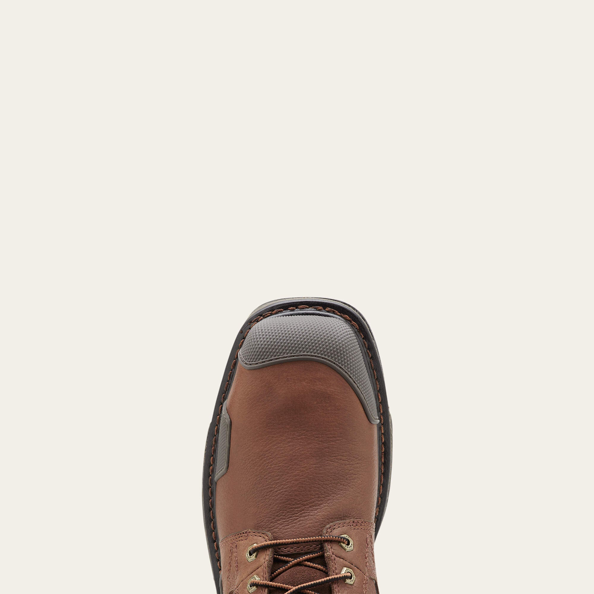 OverDrive 8" Wide Square Toe Waterproof Composite Toe Work Boot Men - CHESTNUT BROWN