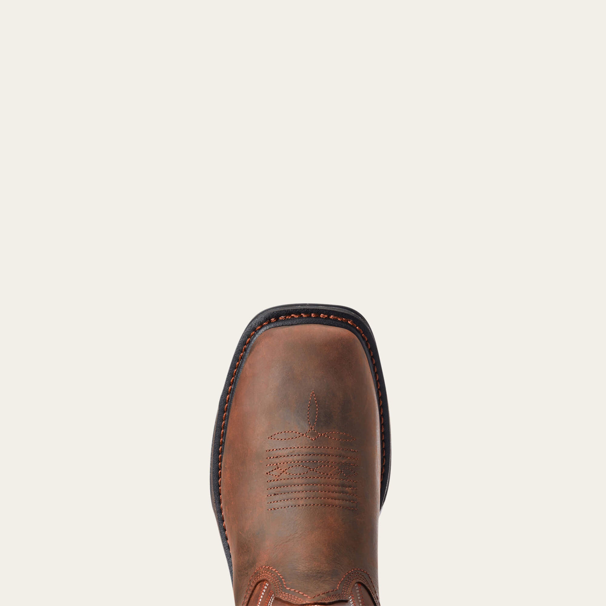 Big Rig Waterproof Work Boot Men - DARK BROWN