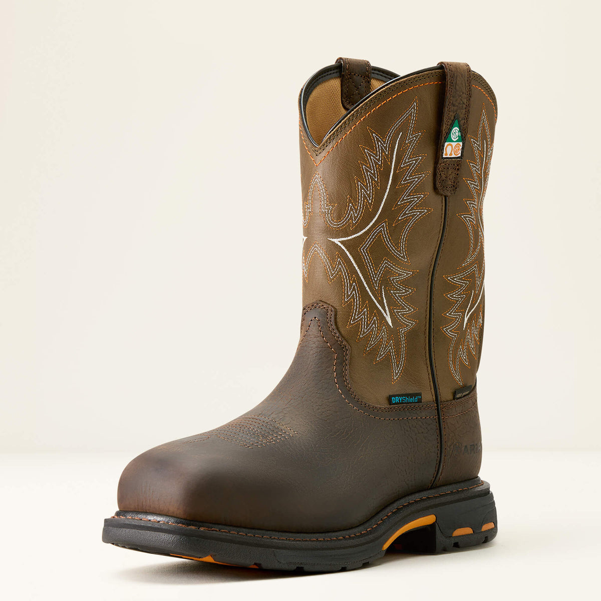 WorkHog CSA Waterproof Insulated Composite Toe Work Boot Men - BRUIN BROWN