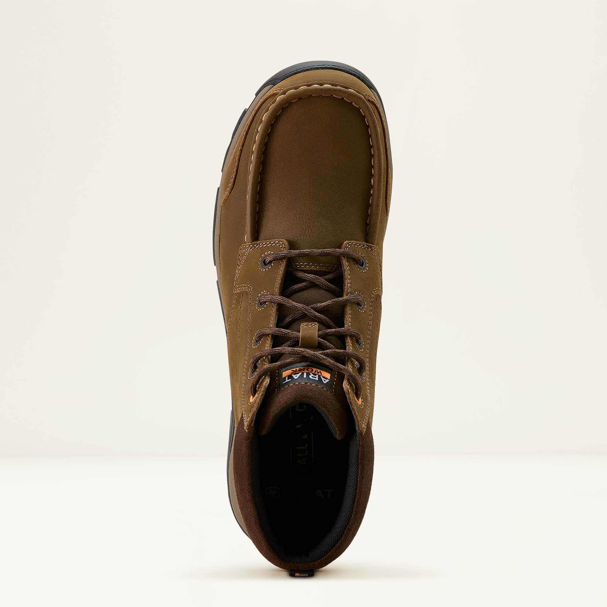 Edge Chukka 6" Composite Toe Work Boot Men - DARK BROWN