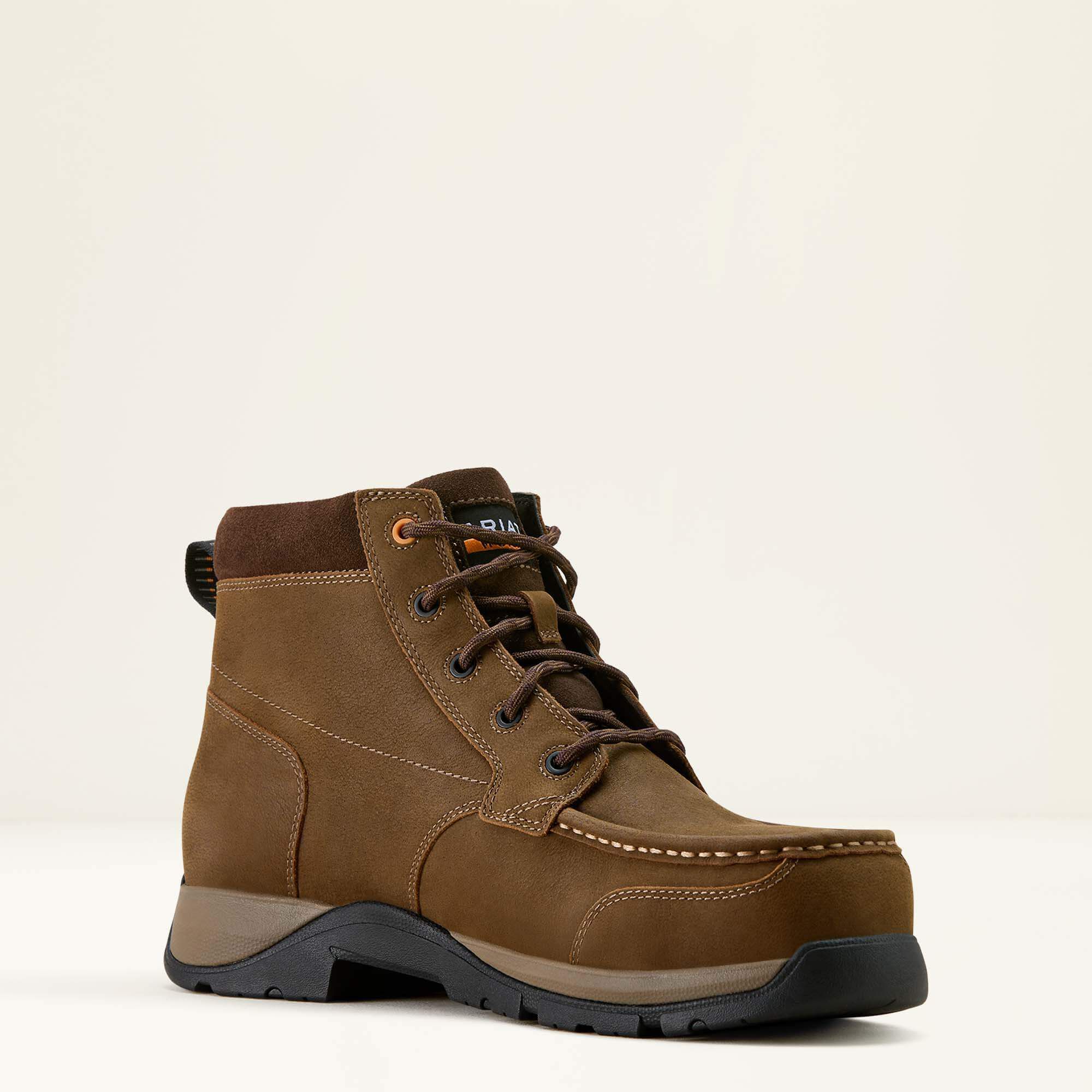 Edge Chukka 6" Composite Toe Work Boot Men - DARK BROWN