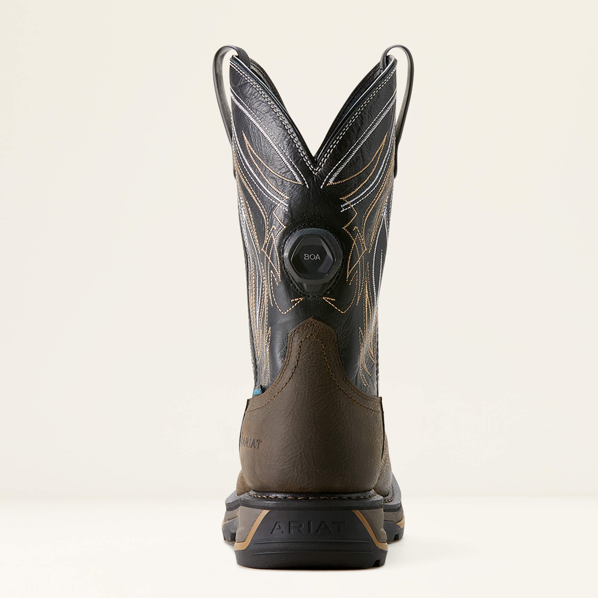 Big Rig BOA Waterproof Work Boot Men - IRON COFFEE/BLACK