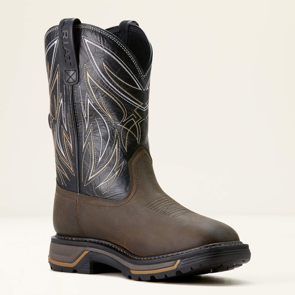 Big Rig BOA Waterproof Work Boot Men - IRON COFFEE/BLACK
